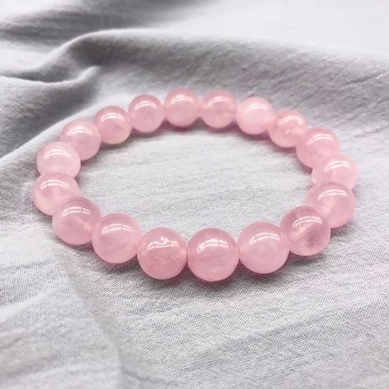 Rose Quartz Crystal Bracelet