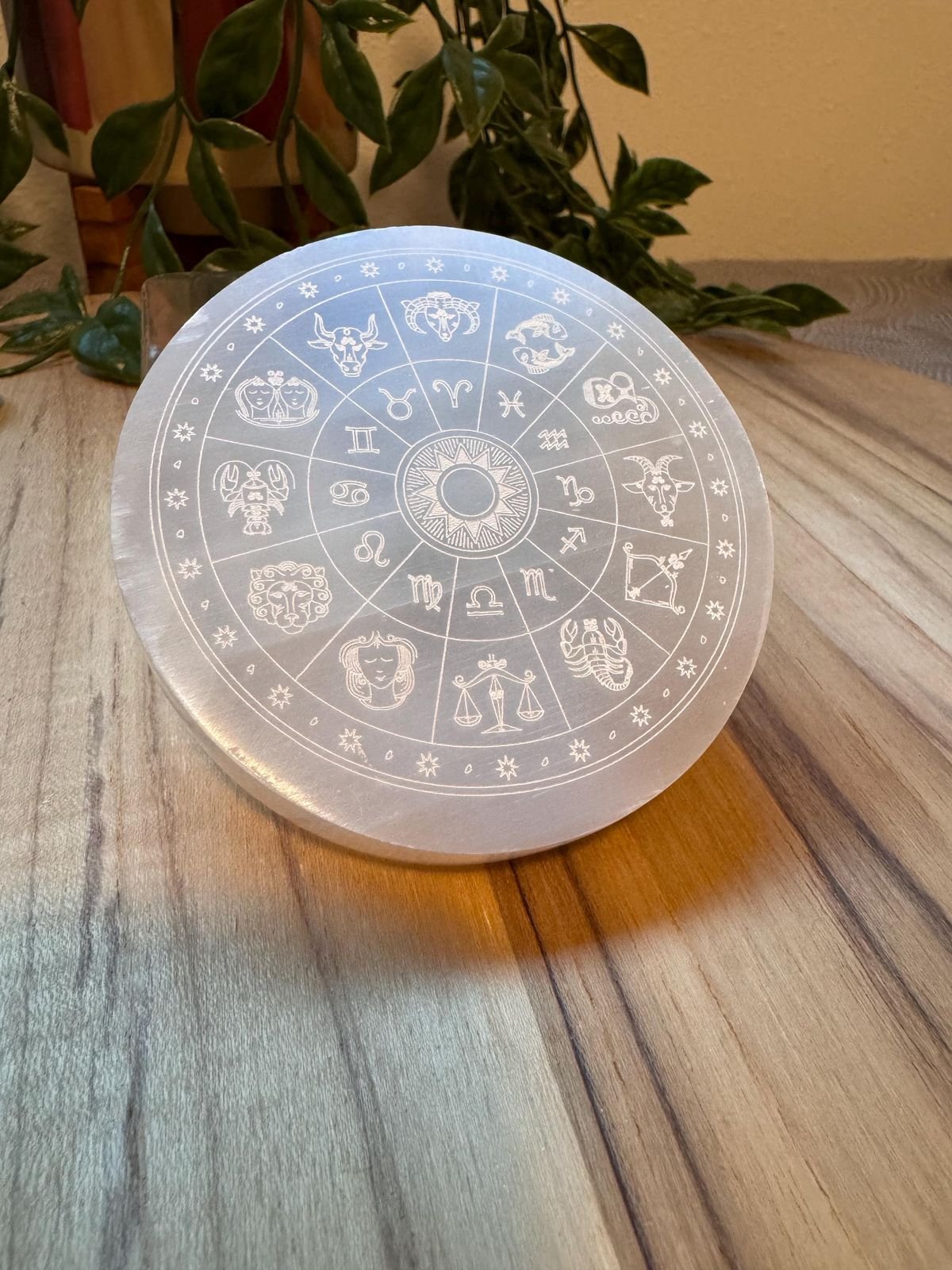 Selenite Plate