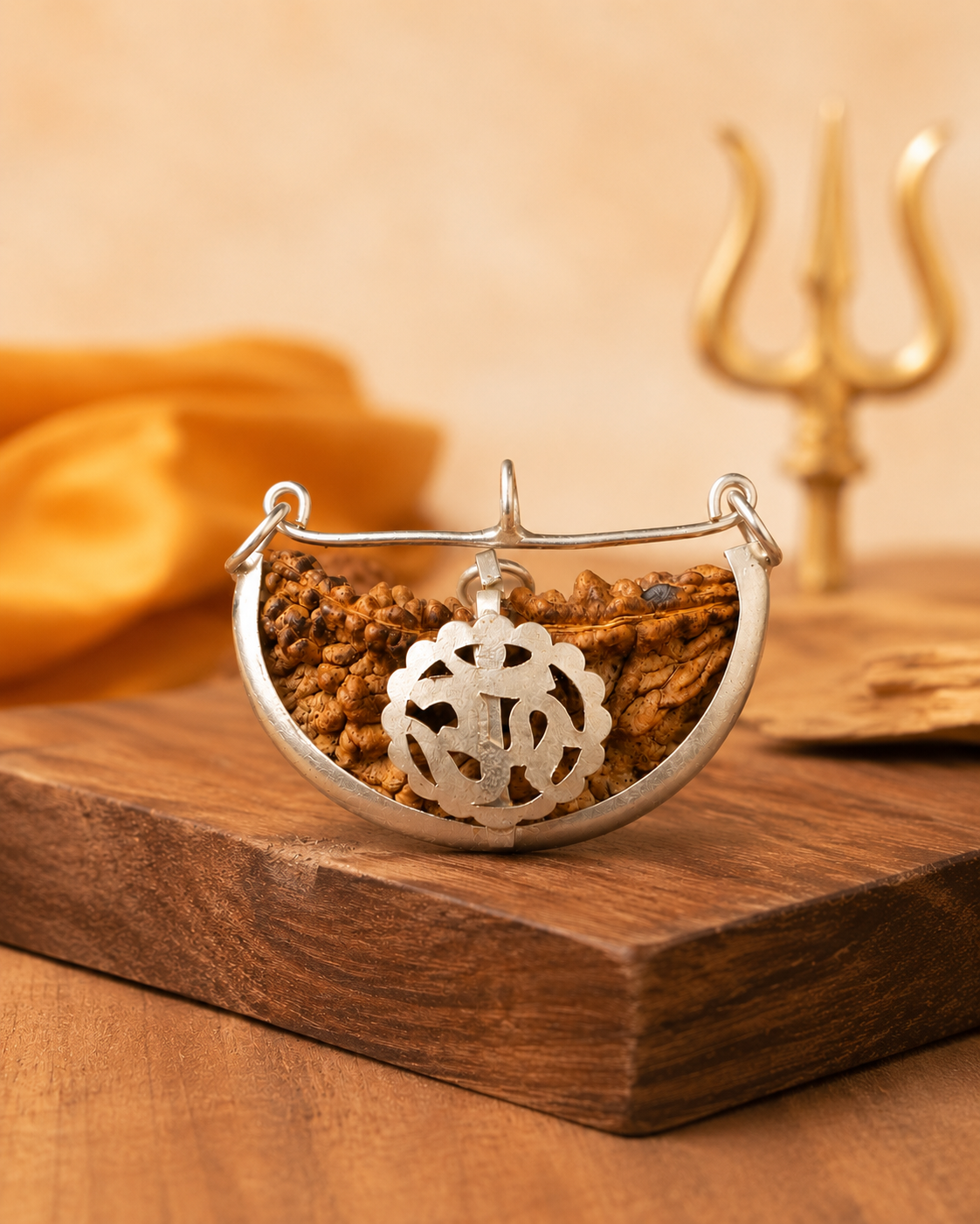 1 Mukhi Bead Gol Dana
