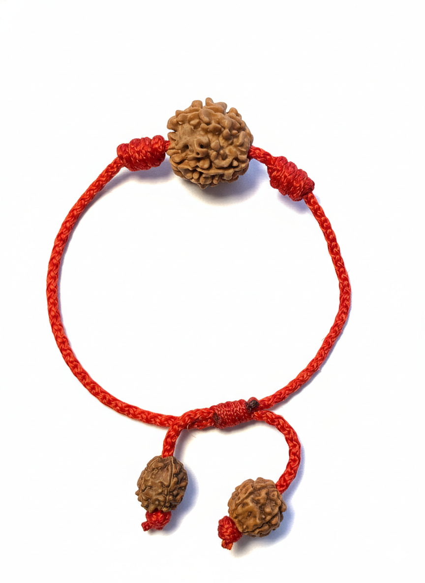 4 Mukhi Thread Bracelet