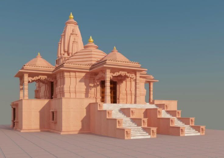 Traditional Marble Temple