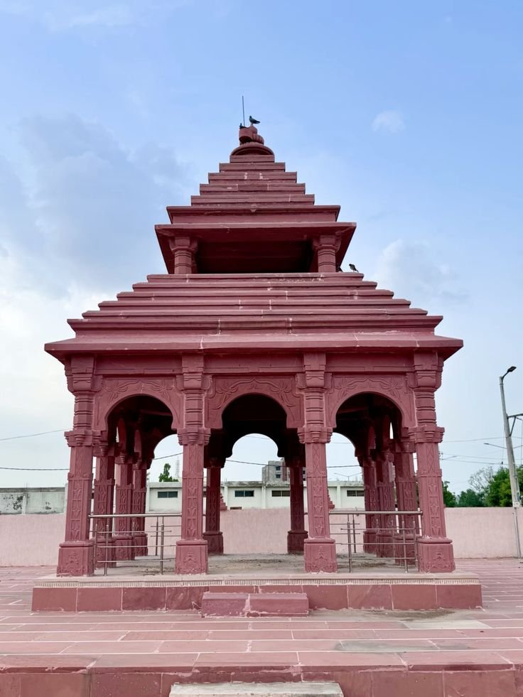 Traditional Sandstone Pavilion