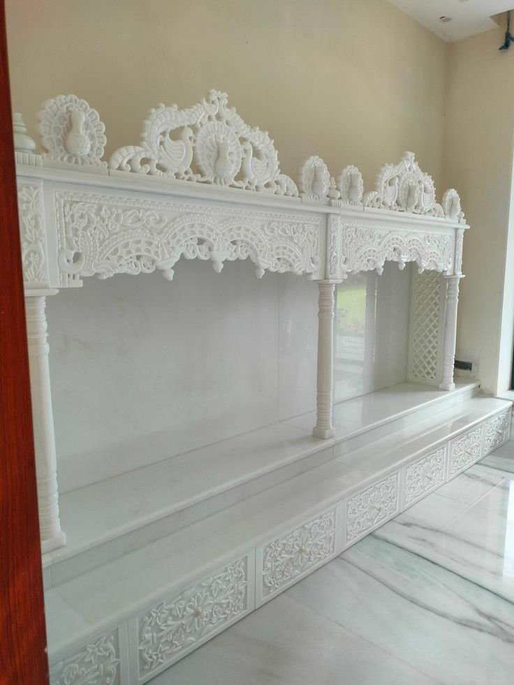 Luxury Marble Wall Mandir