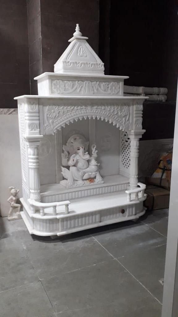 Elegant Marble Home Temple