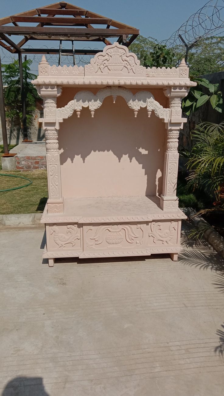 Elegant Handcrafted Mandir