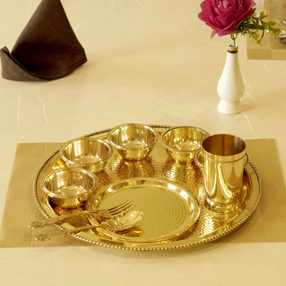 Hammered Dinner Set