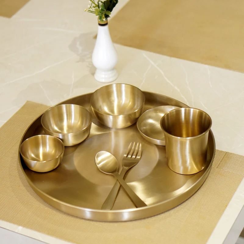 Bronze Dinner Set